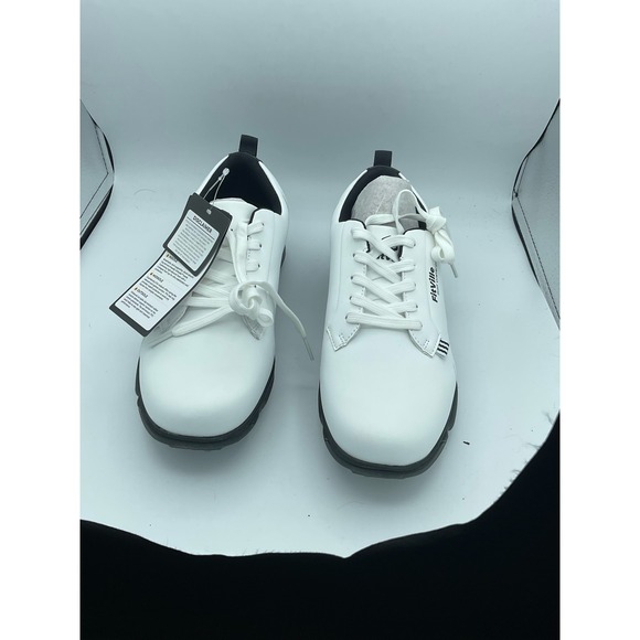 FitVille GreenTread Golf Shoes V2 Mens 8.5W White Black TW-GTGV220241224M - Picture 2 of 3